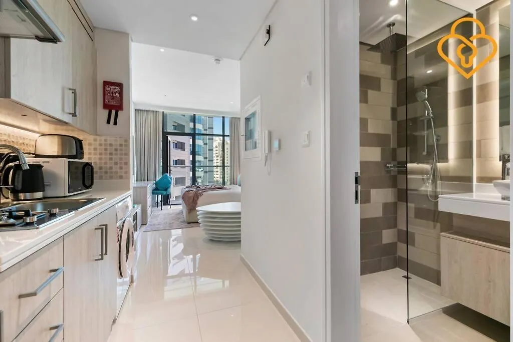 Apartment Keysplease Studio W/Beach Access Near Mall, Palm Jumeirah Dubai